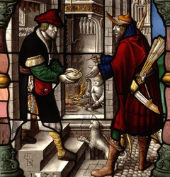 Esau Gives up his Birthright; Jacob and Esau with the Bowl of Pottage